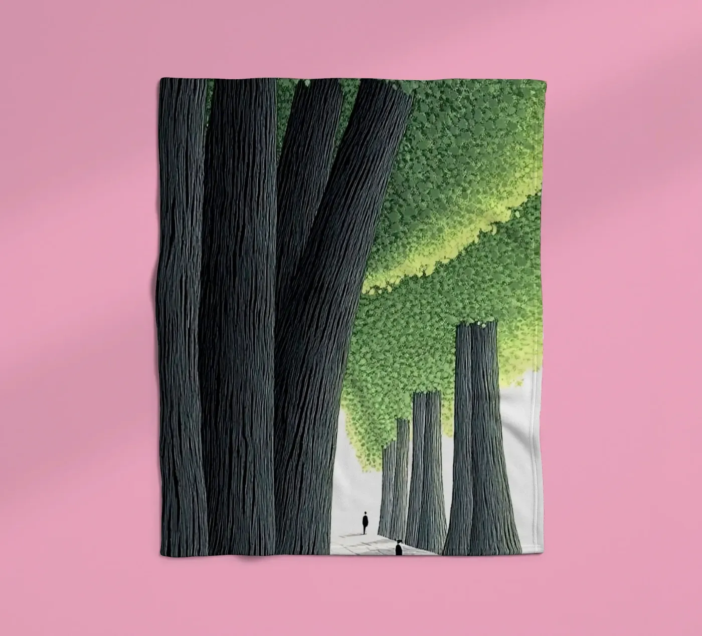 shadow perspective fleecedeken van Histrol