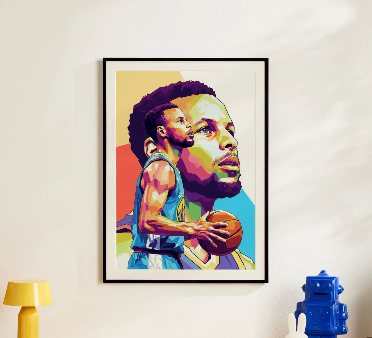 Stephen Curry Kunst Poster von Hantamrata