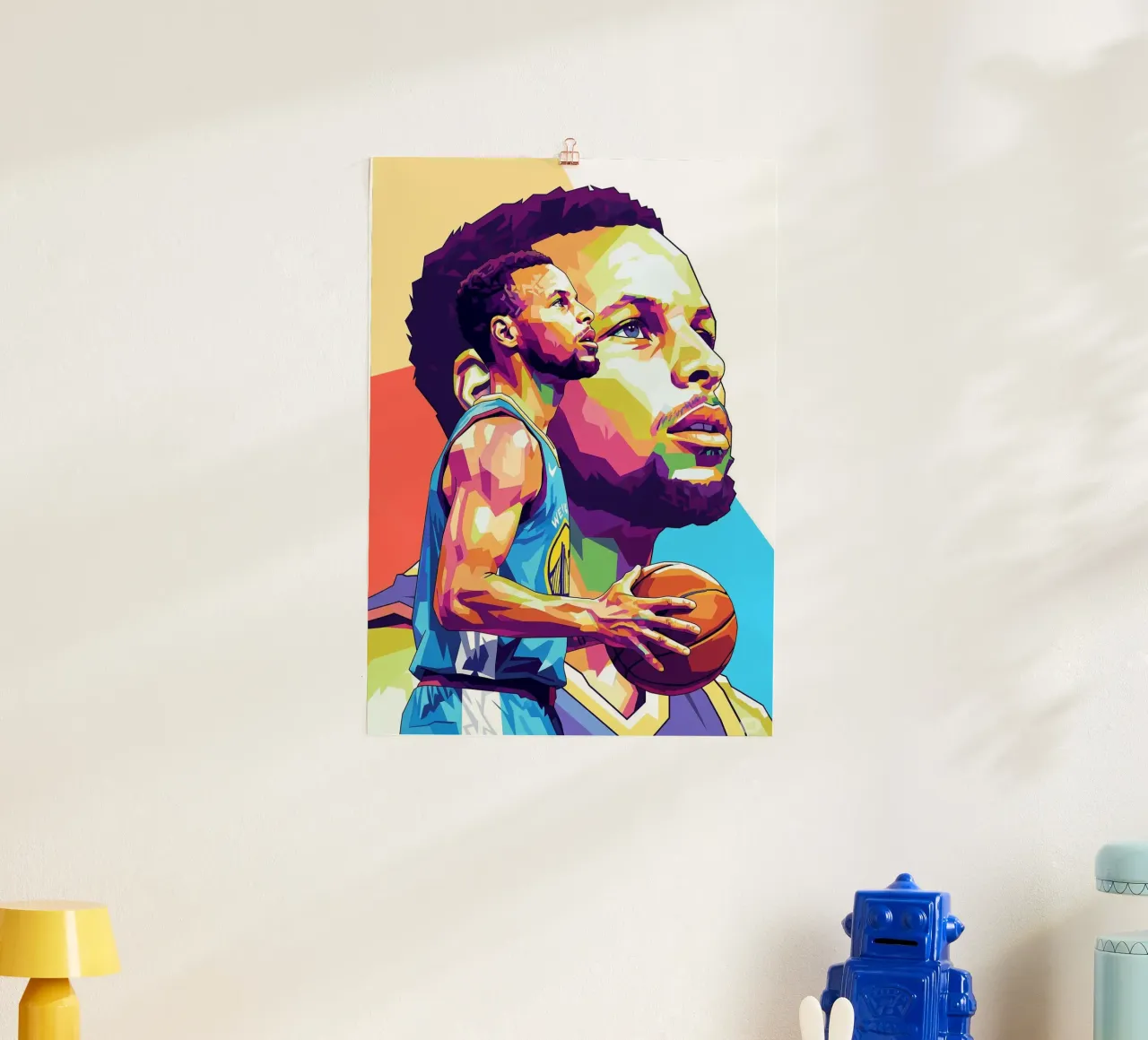 Stephen Curry Kunst Poster von Hantamrata