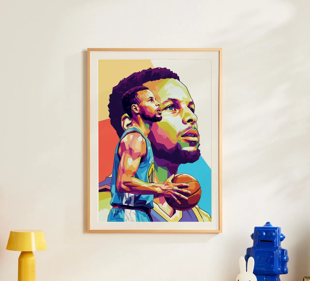 Stephen Curry Kunst Poster von Hantamrata