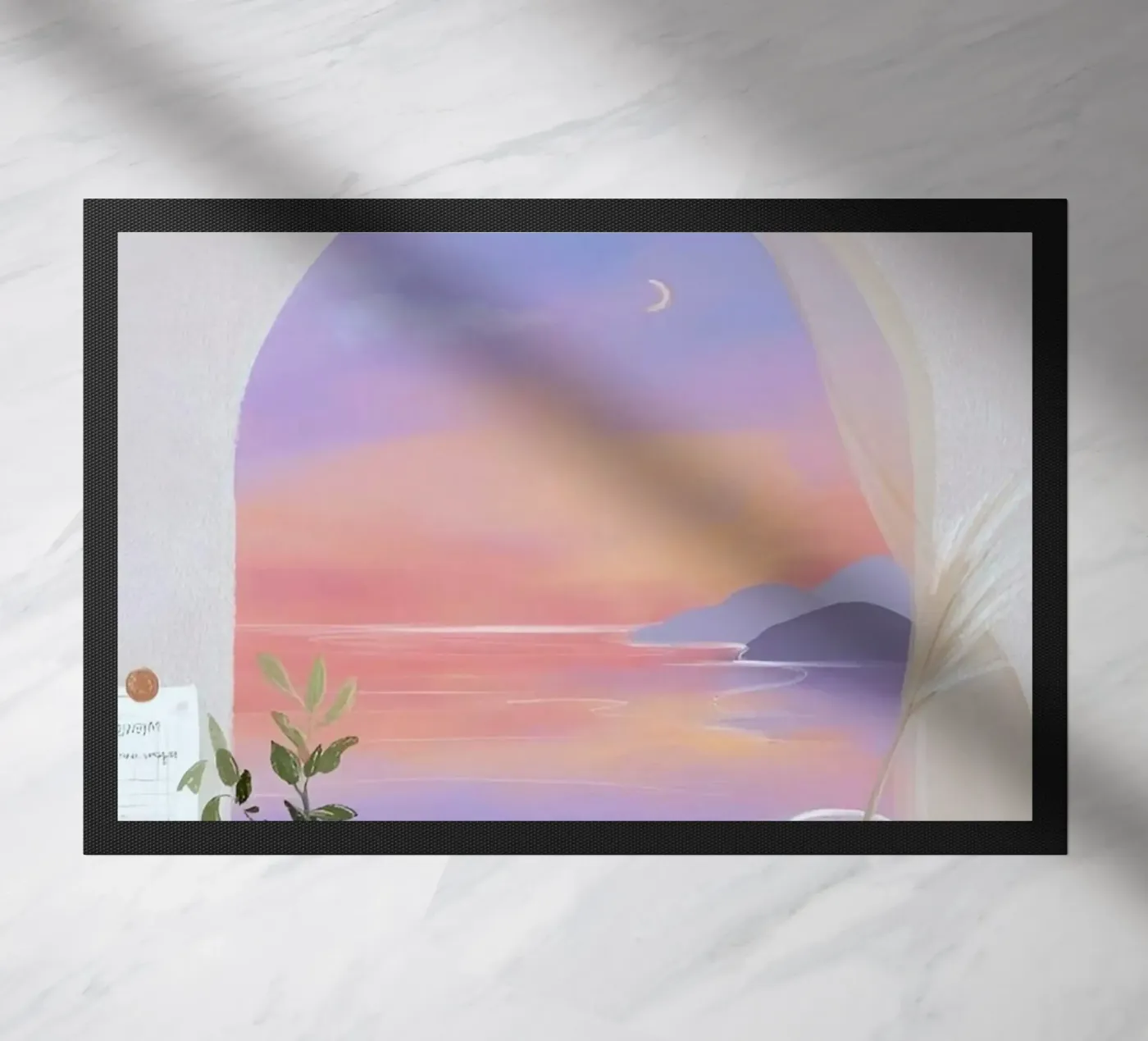 linens interior setting deurmat van Histrol