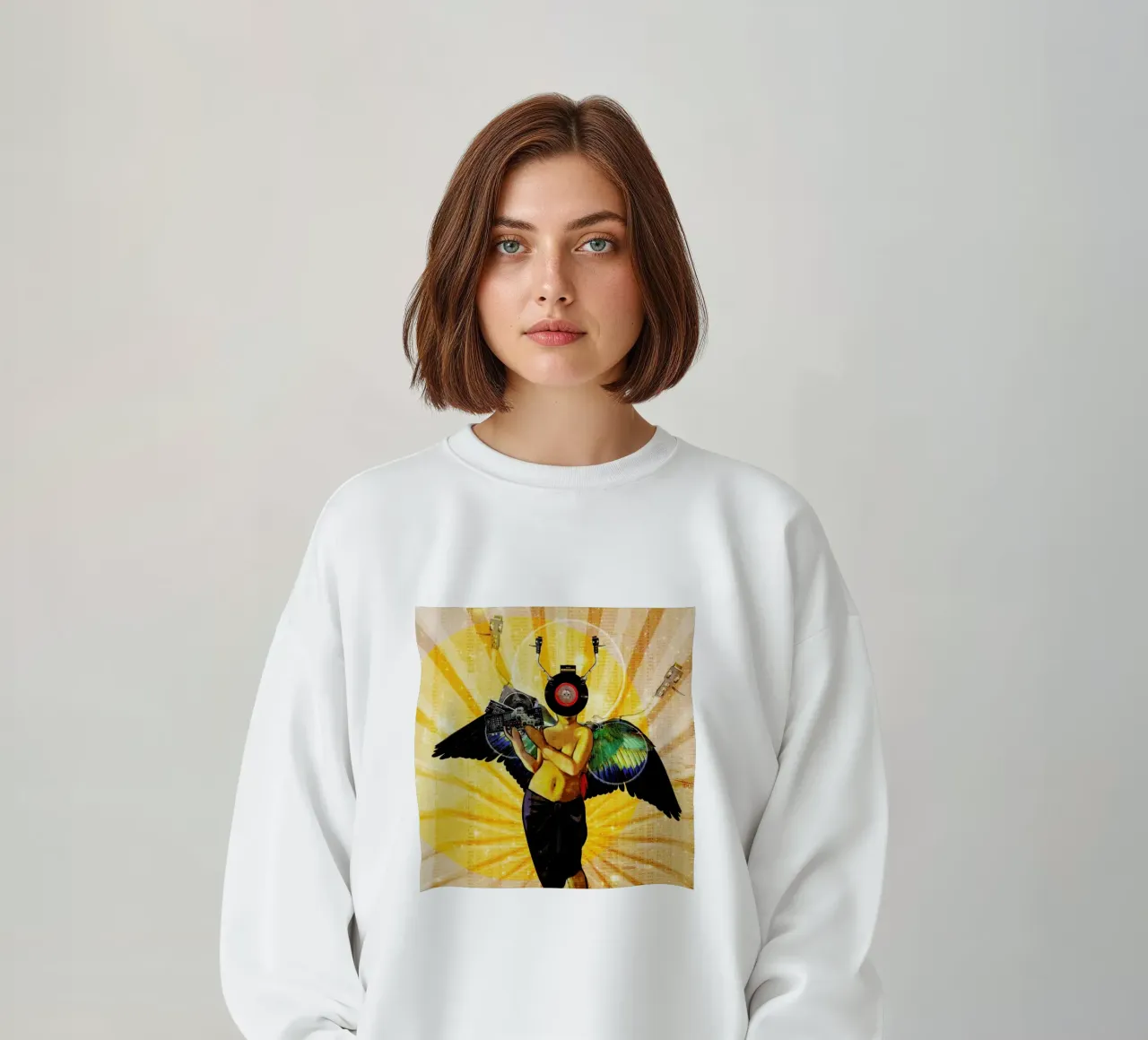 TurnTableTussi sweatshirt van Marko Köppe