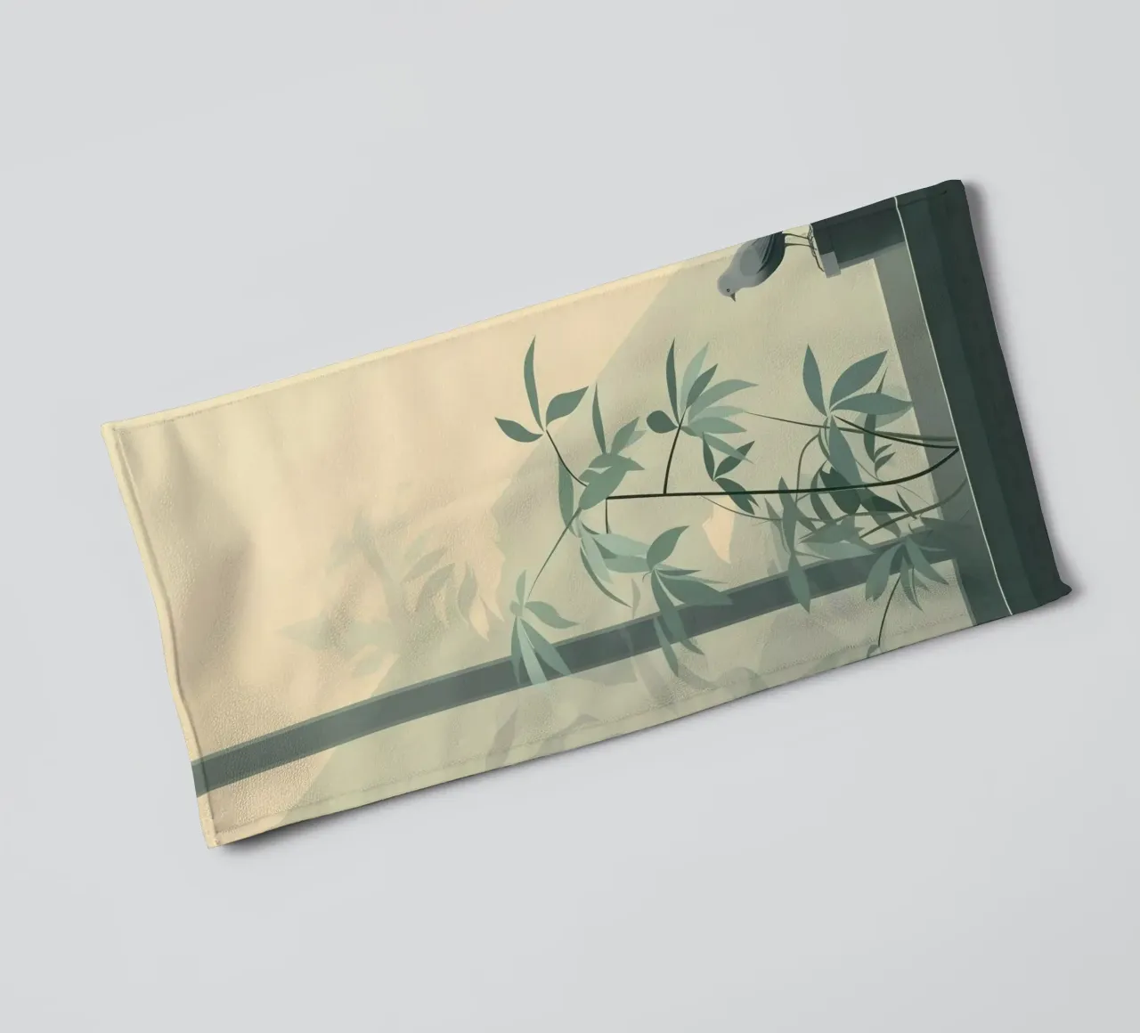 glass pane soft light towel by Histrol