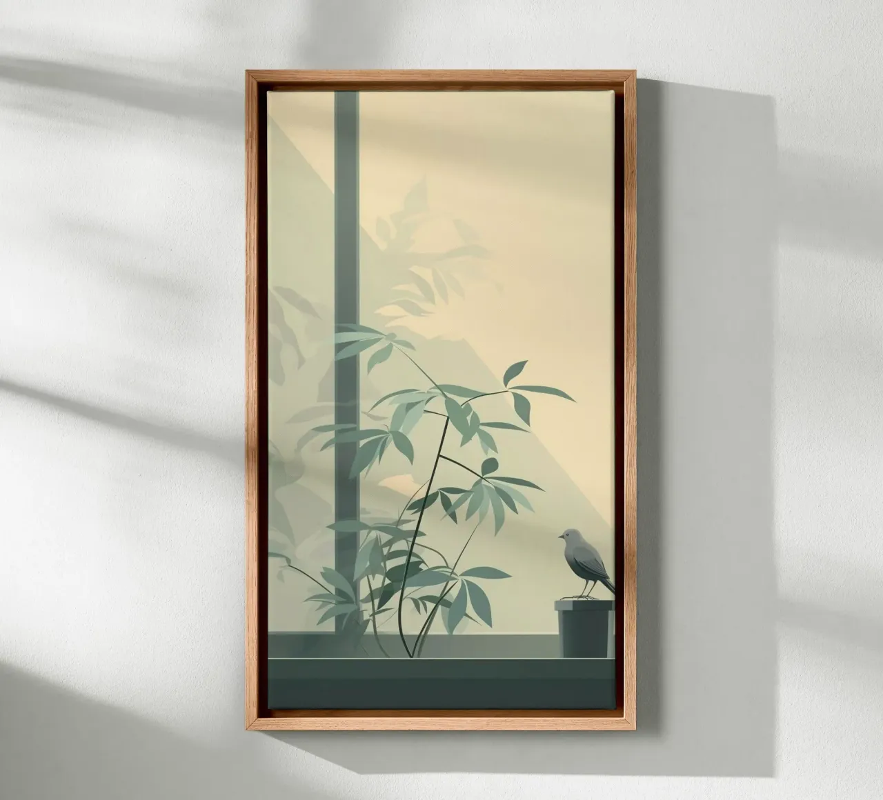 glass pane soft light tela con Cornice a cassetta da Histrol