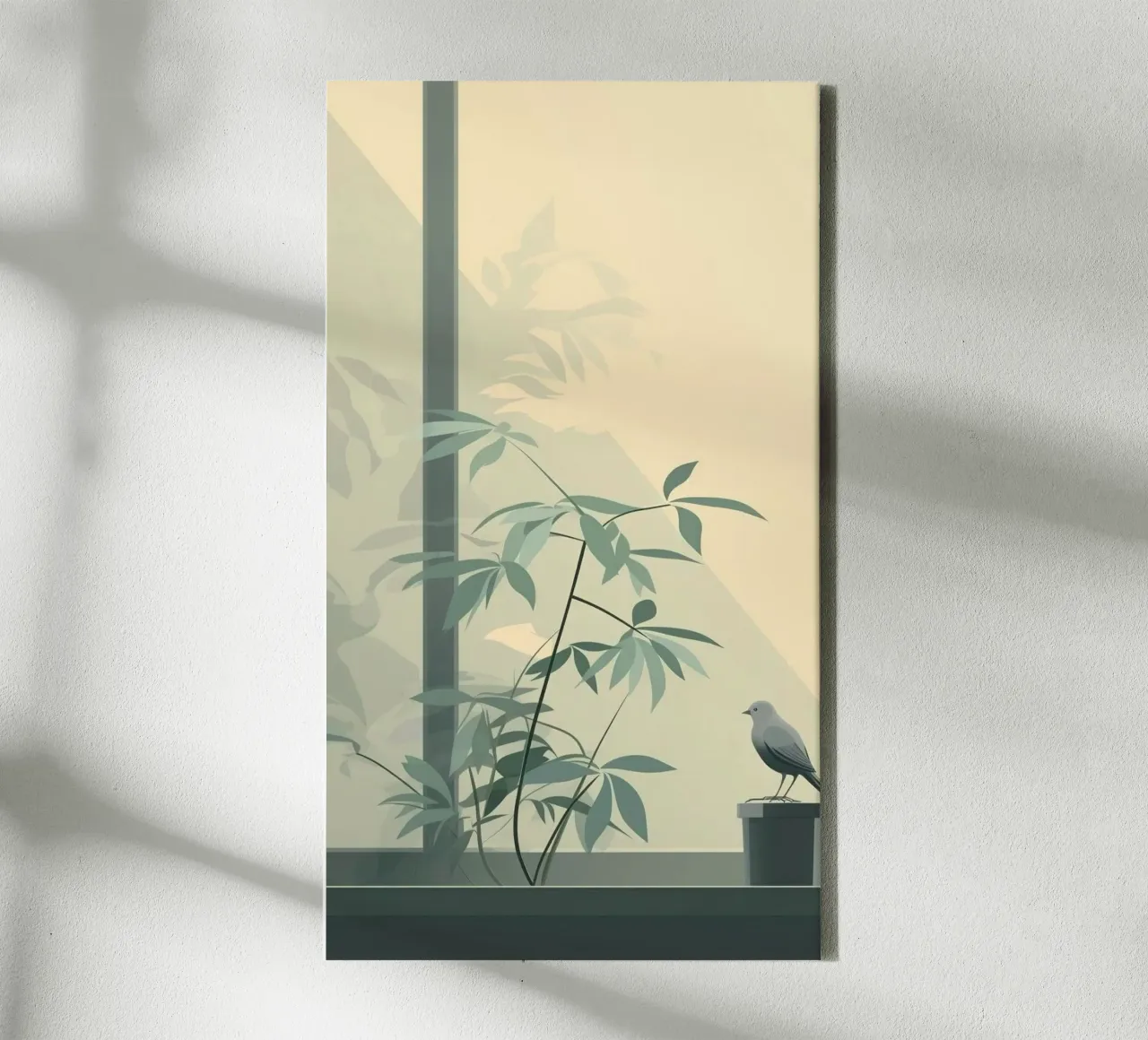 glass pane soft light tela con Cornice a cassetta da Histrol