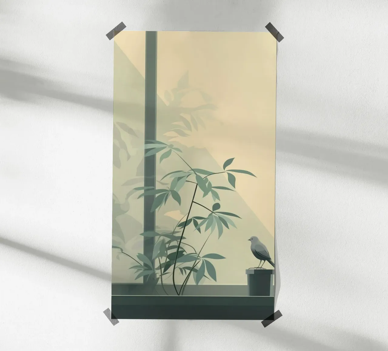 glass pane soft light poster da Histrol