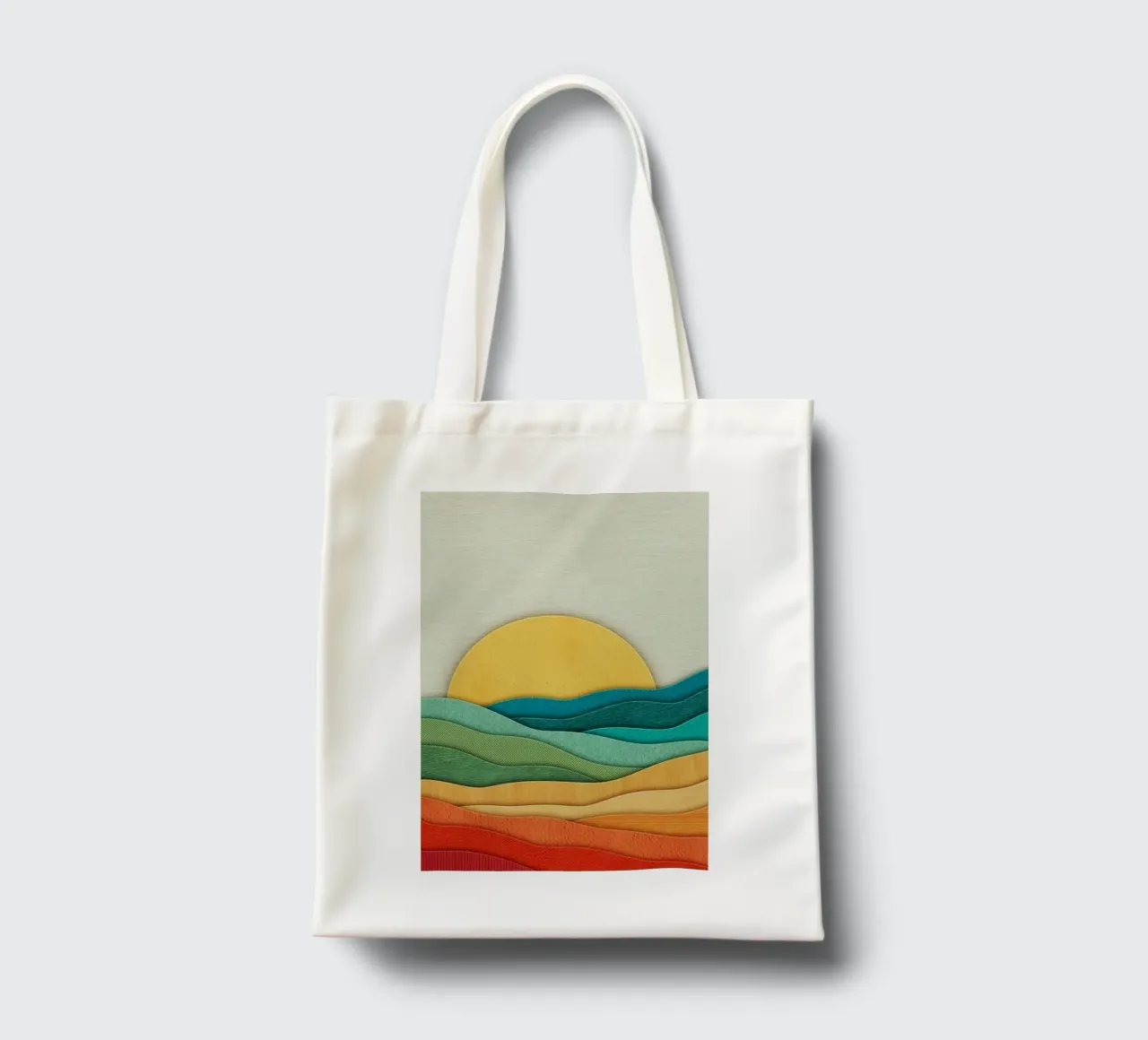 curves texture fabric borsa in juta da Histrol