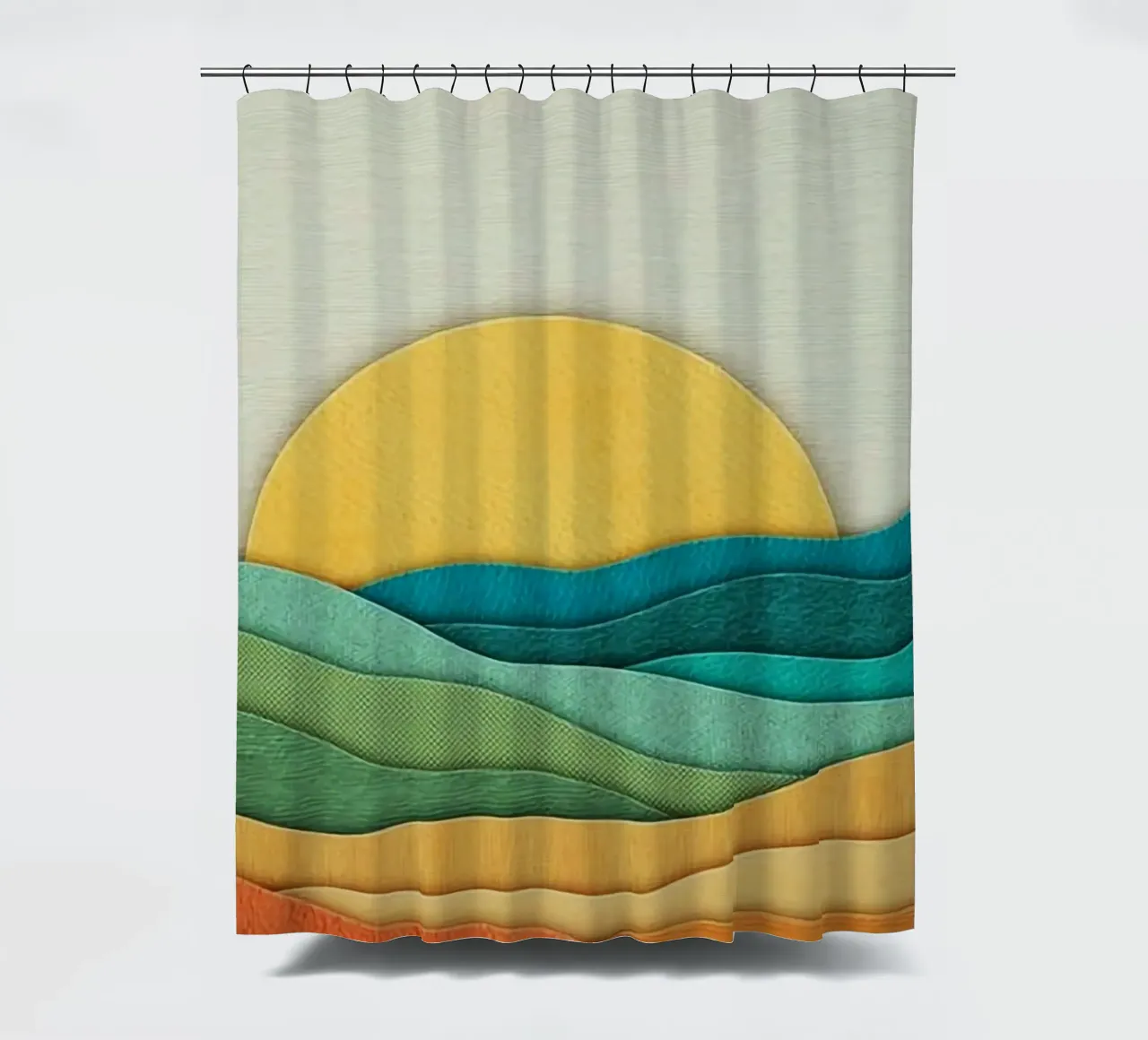 curves texture fabric tenda da doccia da Histrol