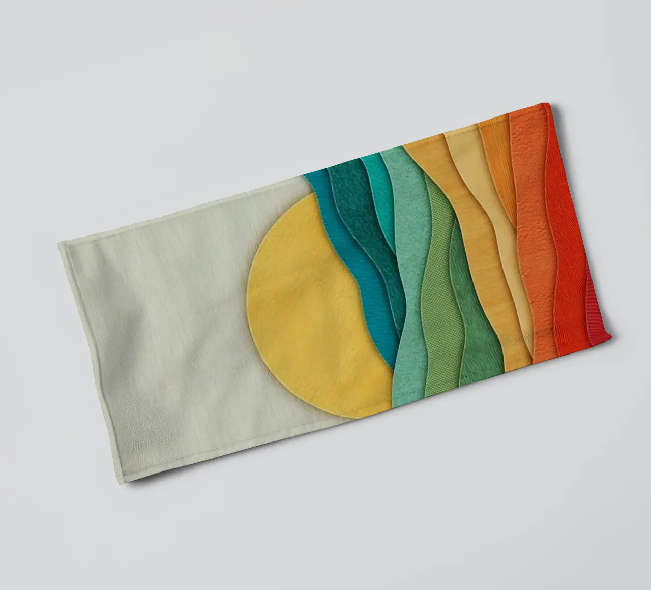 curves texture fabric towel by Histrol