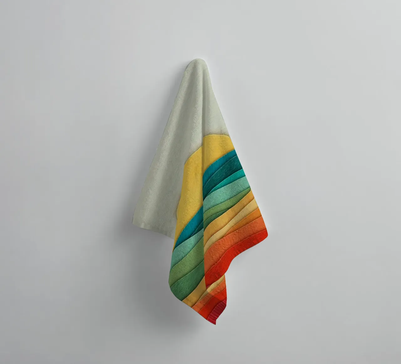 curves texture fabric towel by Histrol