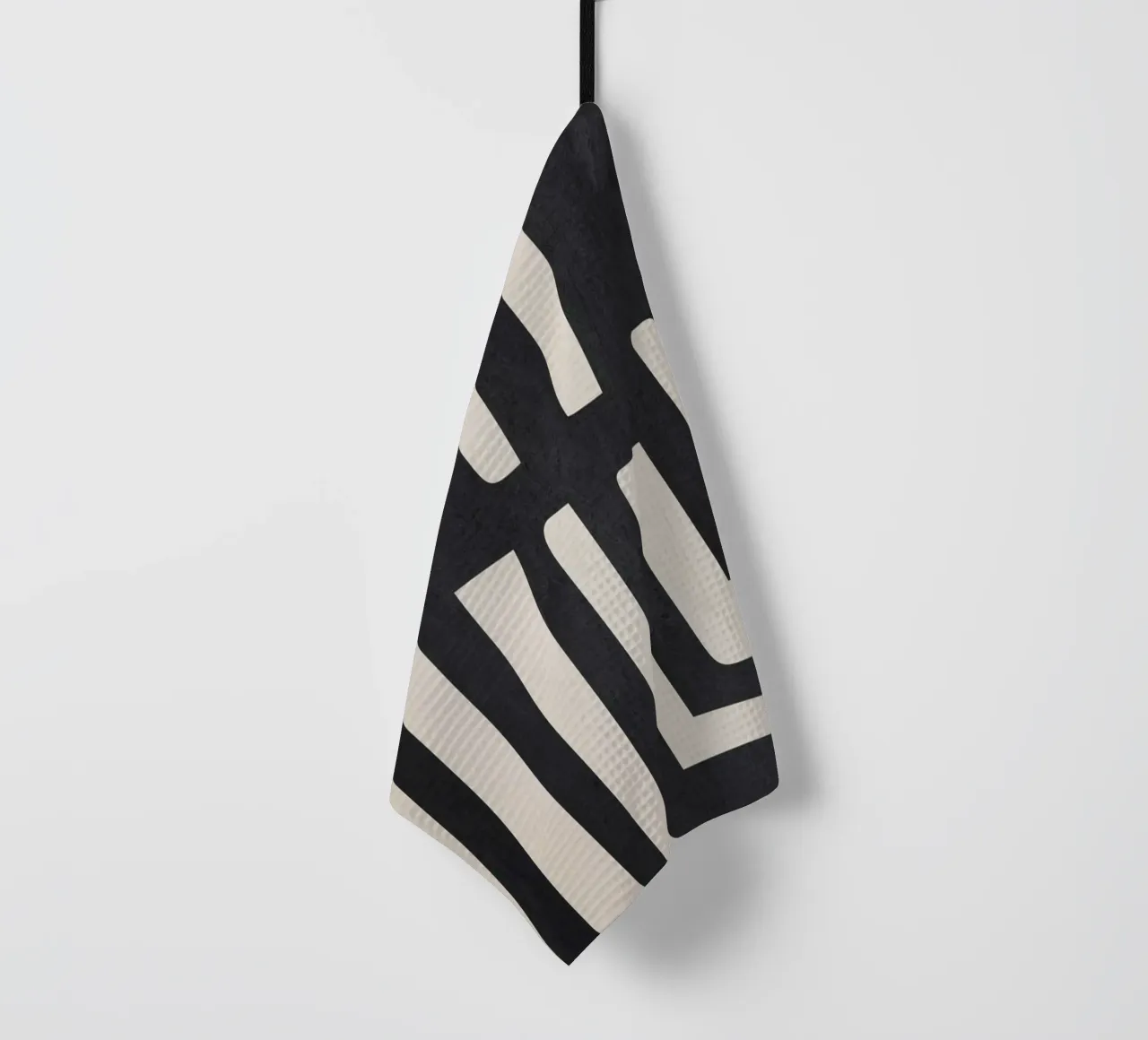 Abstracte kunst 16 theedoek van ThingDesign