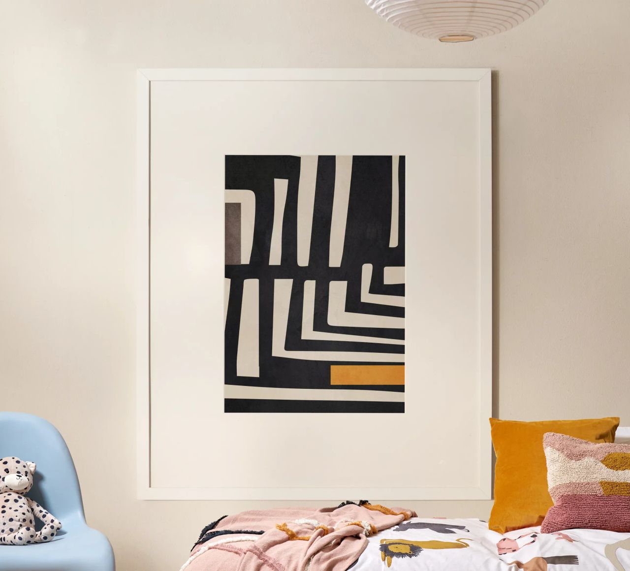 Art abstrait 16 poster de ThingDesign