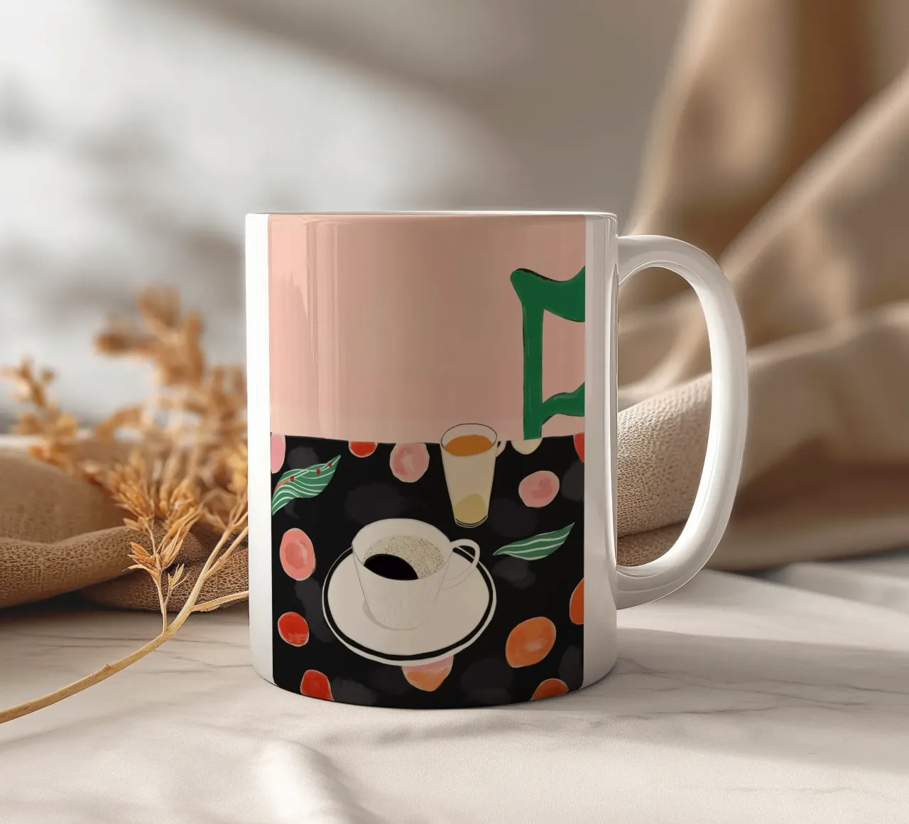 Caffè del mattino tazza in ceramica da ArtsySesta