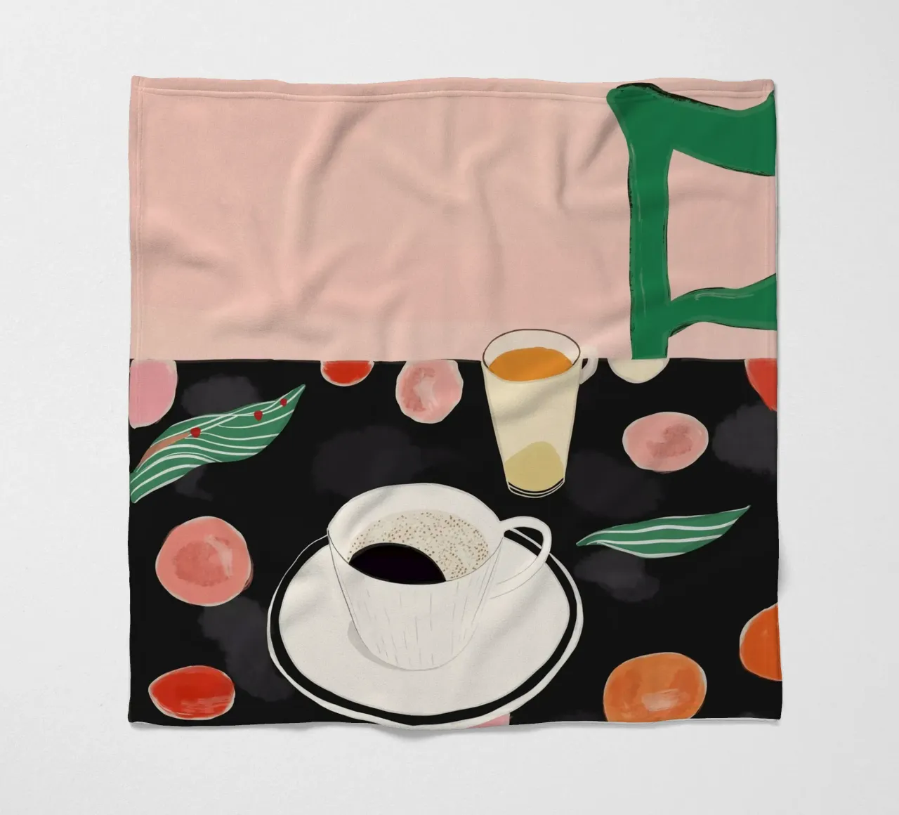 Caffè del mattino coperta in pile da ArtsySesta