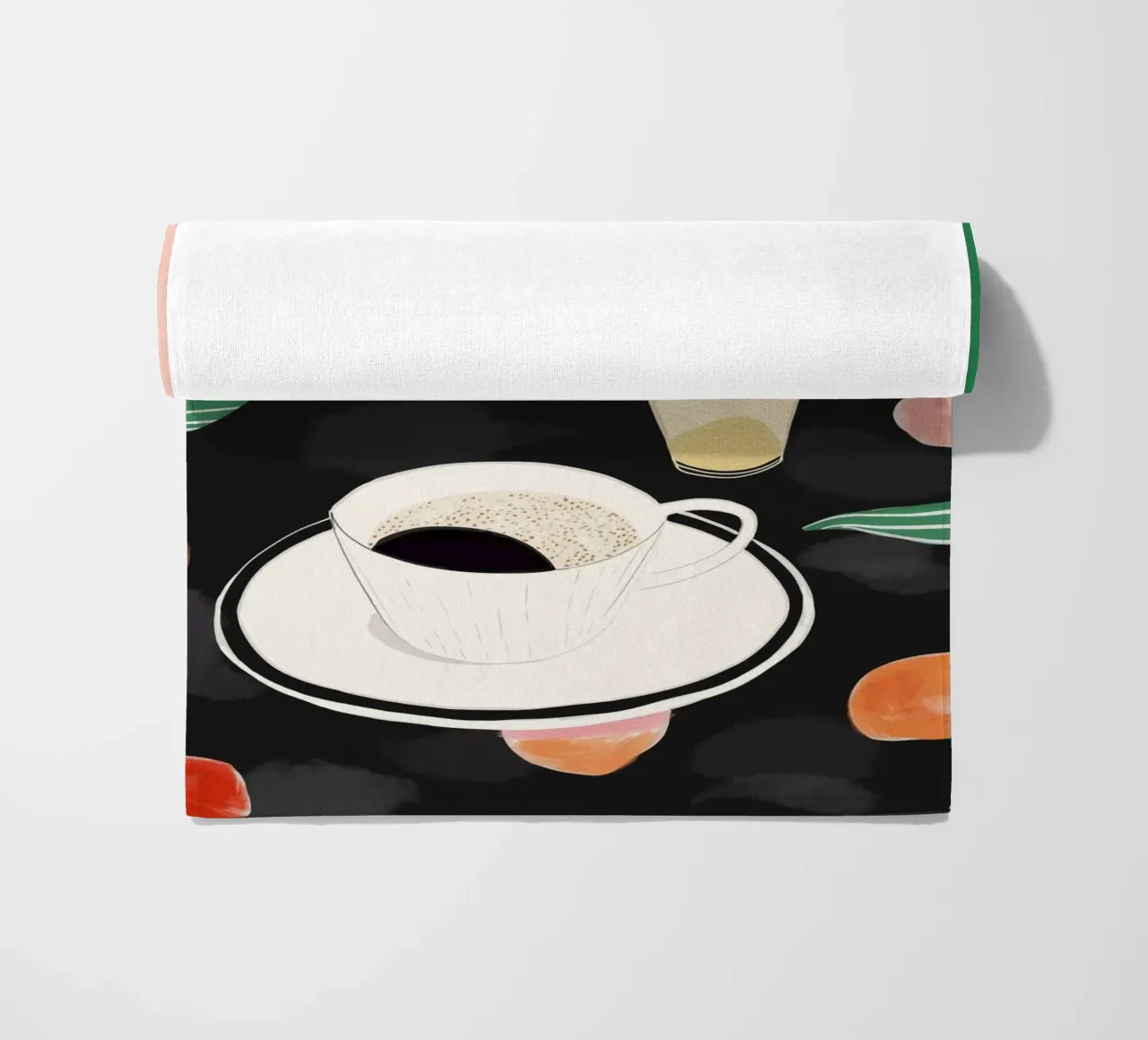 Caffè del mattino telo mare da ArtsySesta