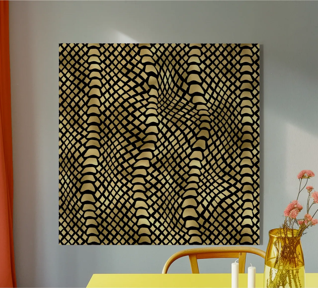 Animal Pattern Oro 2 metacrilato de Yaso Design Animal