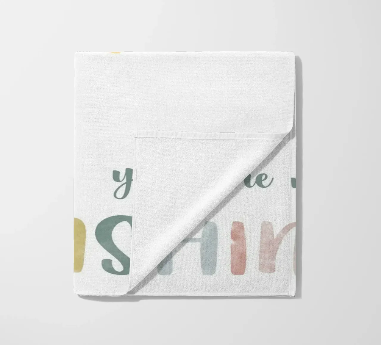 You Are My Sunshine telo mare da vintageshop