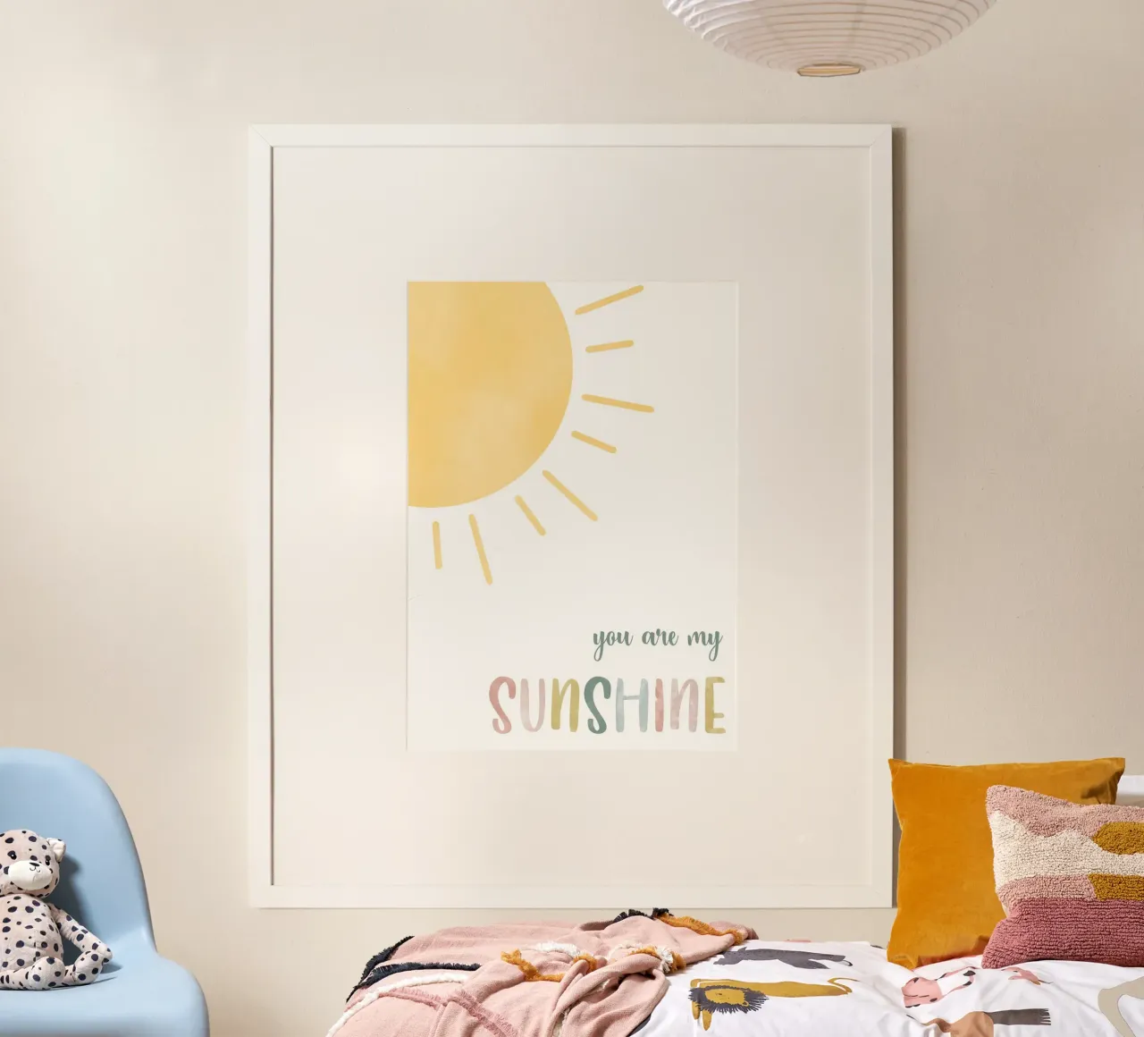 You Are My Sunshine carta hahnemühle da vintageshop