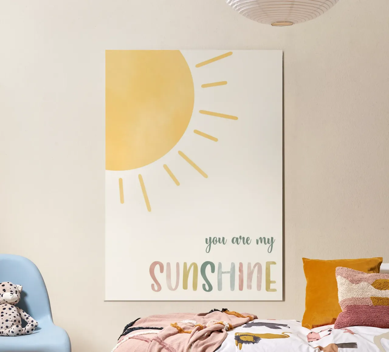 You Are My Sunshine carta hahnemühle da vintageshop