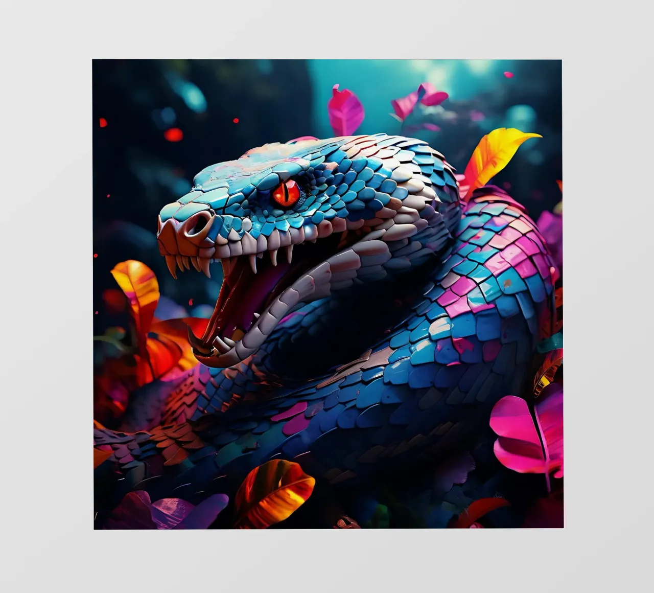 Serpente_Stile_J_2 pellicola backlit da Tierisch bunt by LK