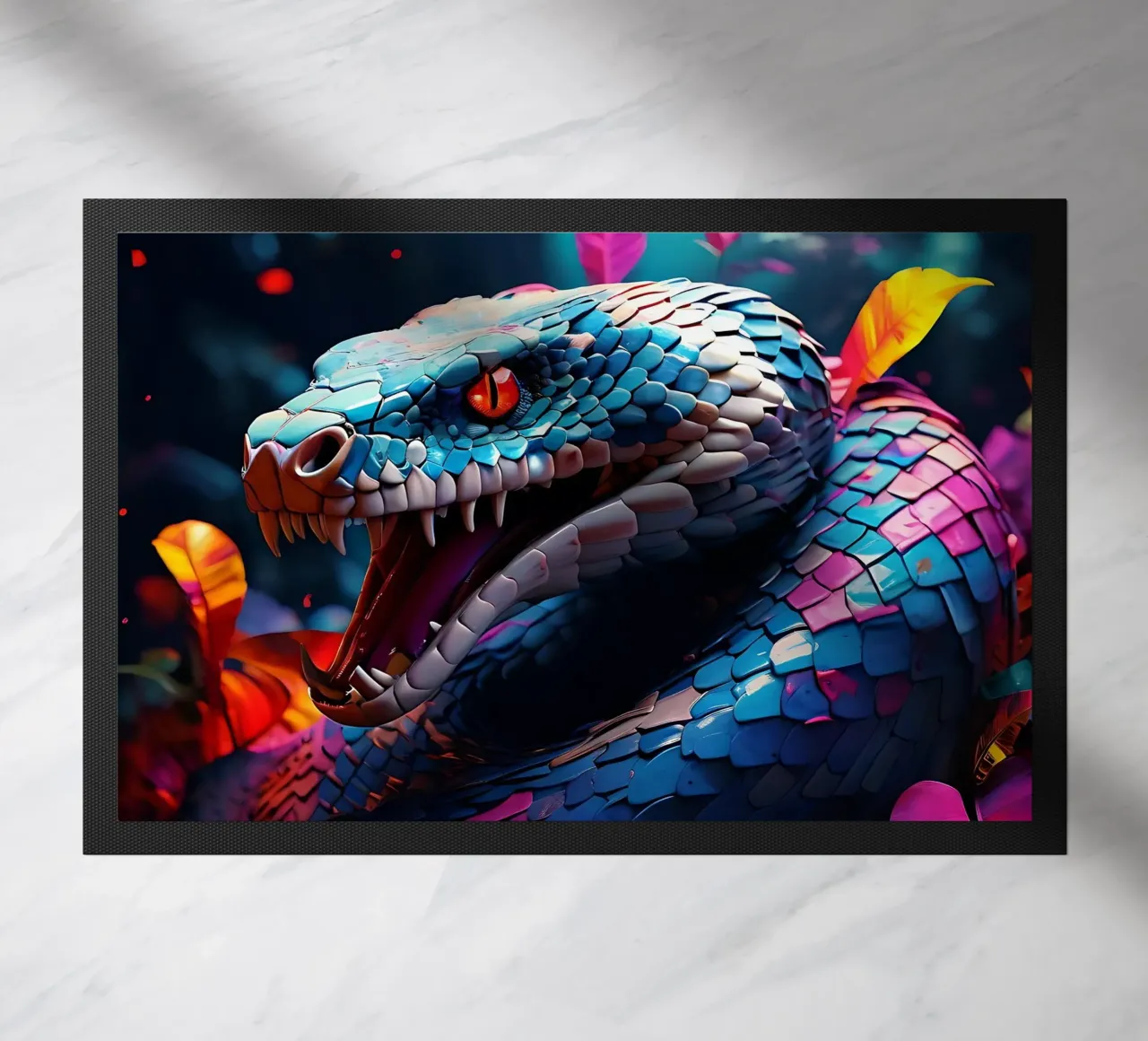 Serpente_Stile_J_2 zerbino da Tierisch bunt by LK