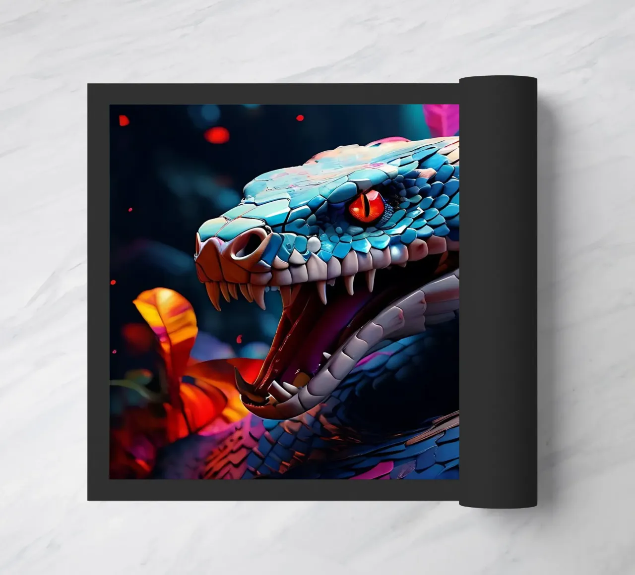 Serpente_Stile_J_2 zerbino da Tierisch bunt by LK