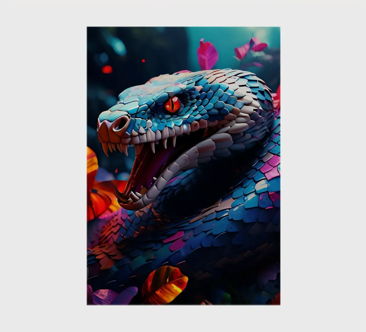 Snake_Style_J_2 notebook by Tierisch bunt by LK