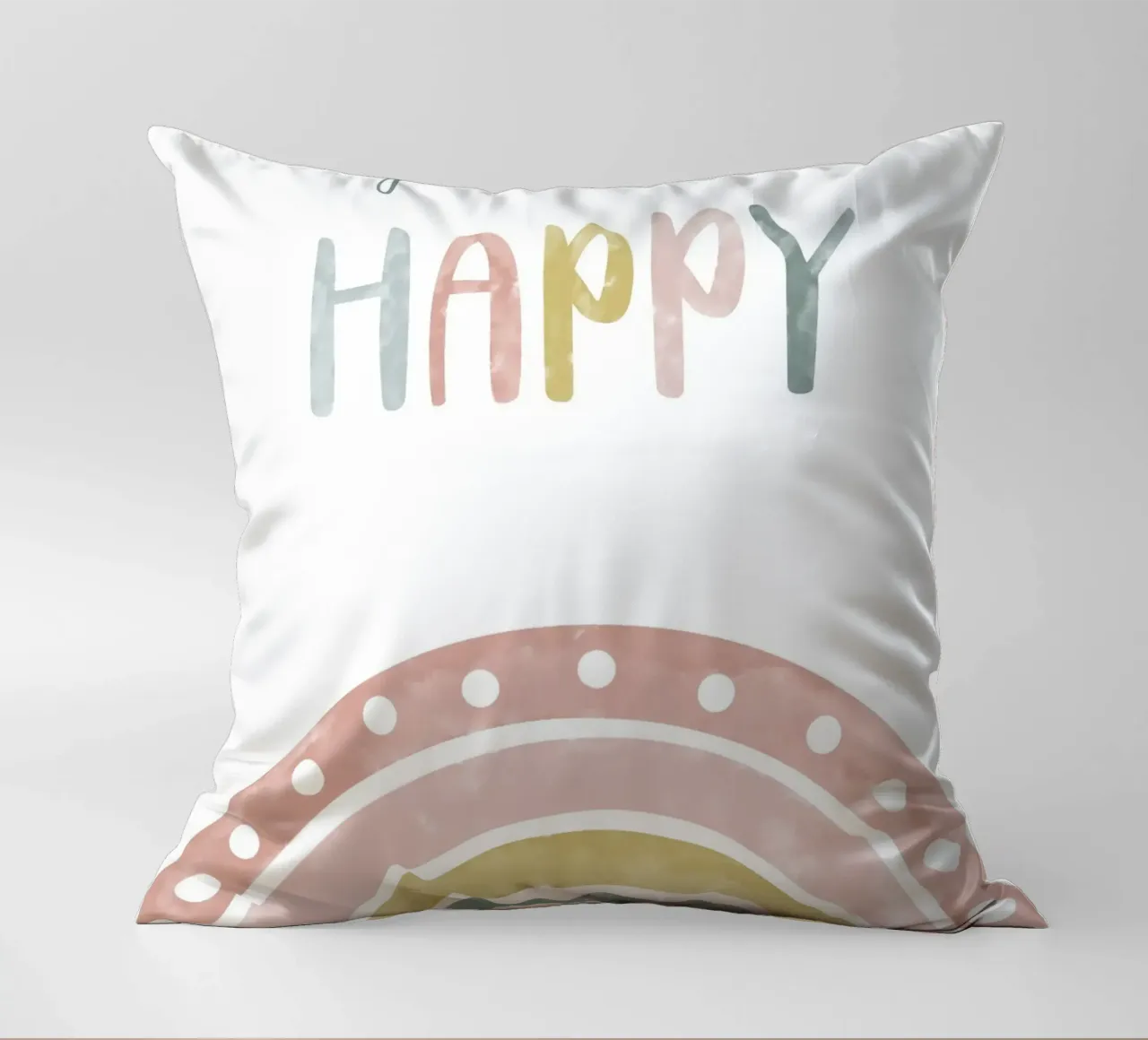 you make me  happy cuscino da vintageshop