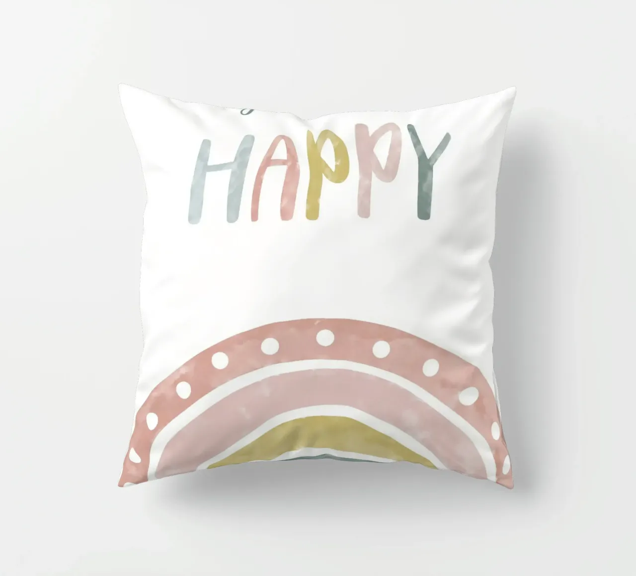you make me  happy cuscino da vintageshop