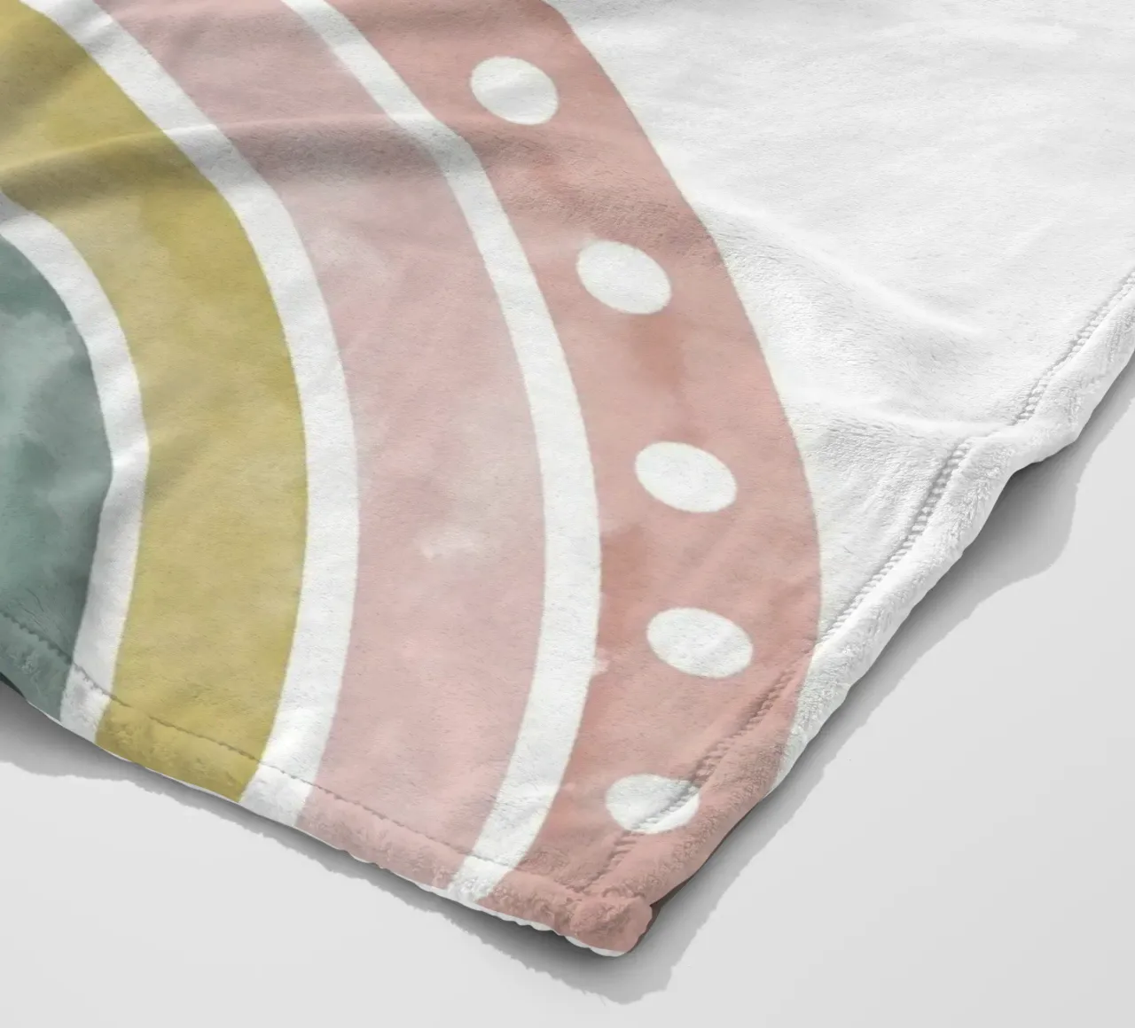 you make me  happy coperta in pile da vintageshop