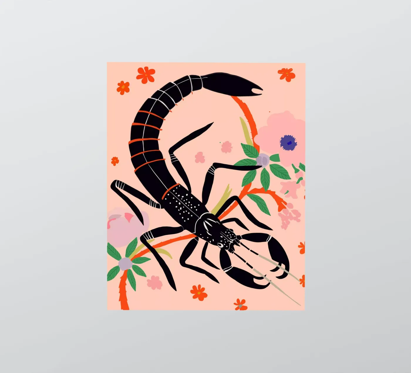 Skorpion Sticker von ArtsySesta