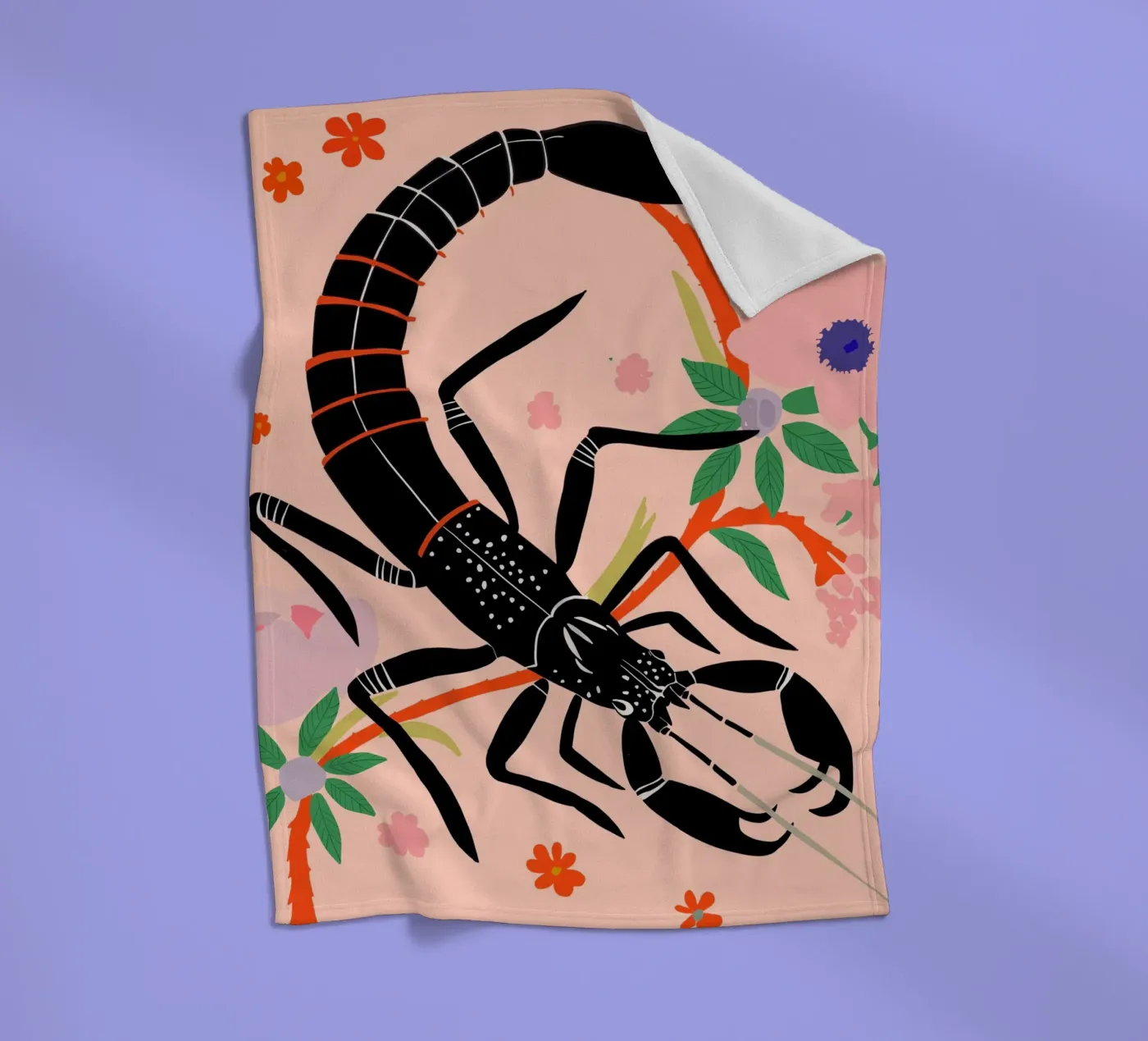 Scorpio Fleecedecke von ArtsySesta