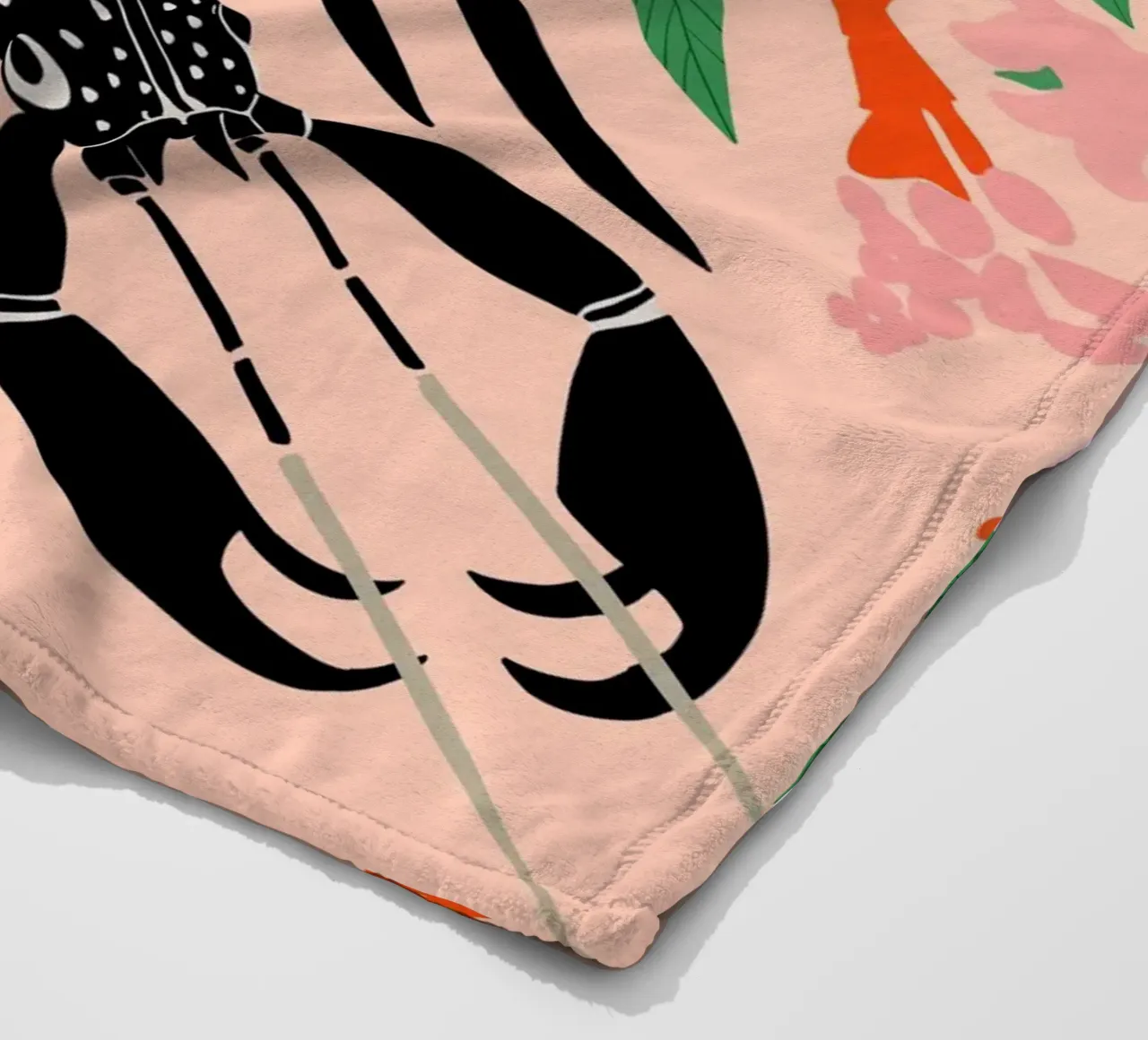 Scorpio coperta in pile da ArtsySesta