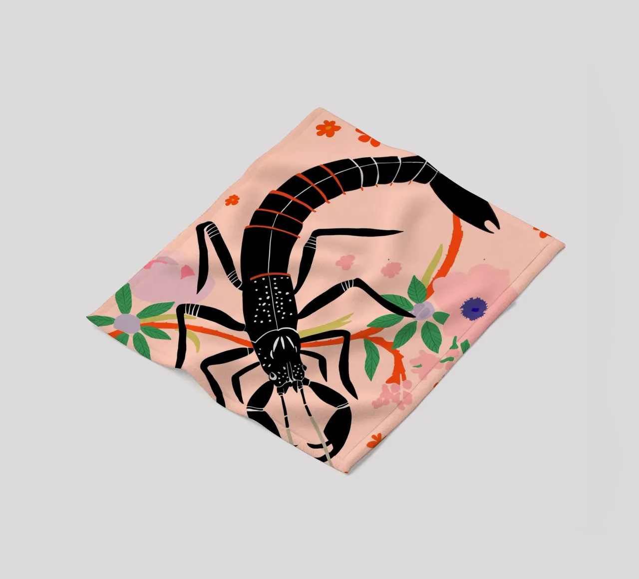 Scorpio coperta in pile da ArtsySesta