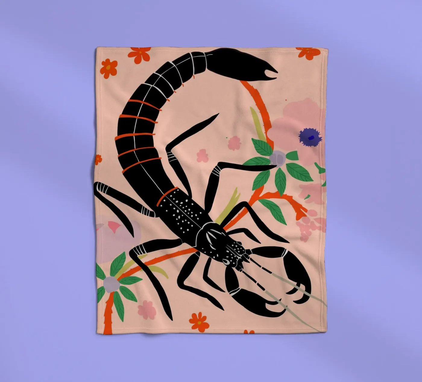 Scorpio Fleecedecke von ArtsySesta