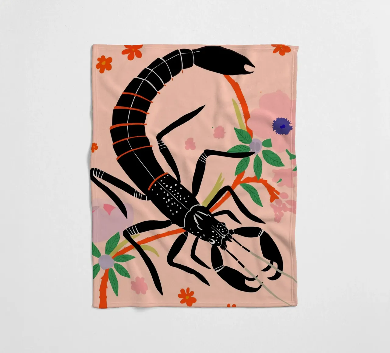 Scorpio coperta in pile da ArtsySesta