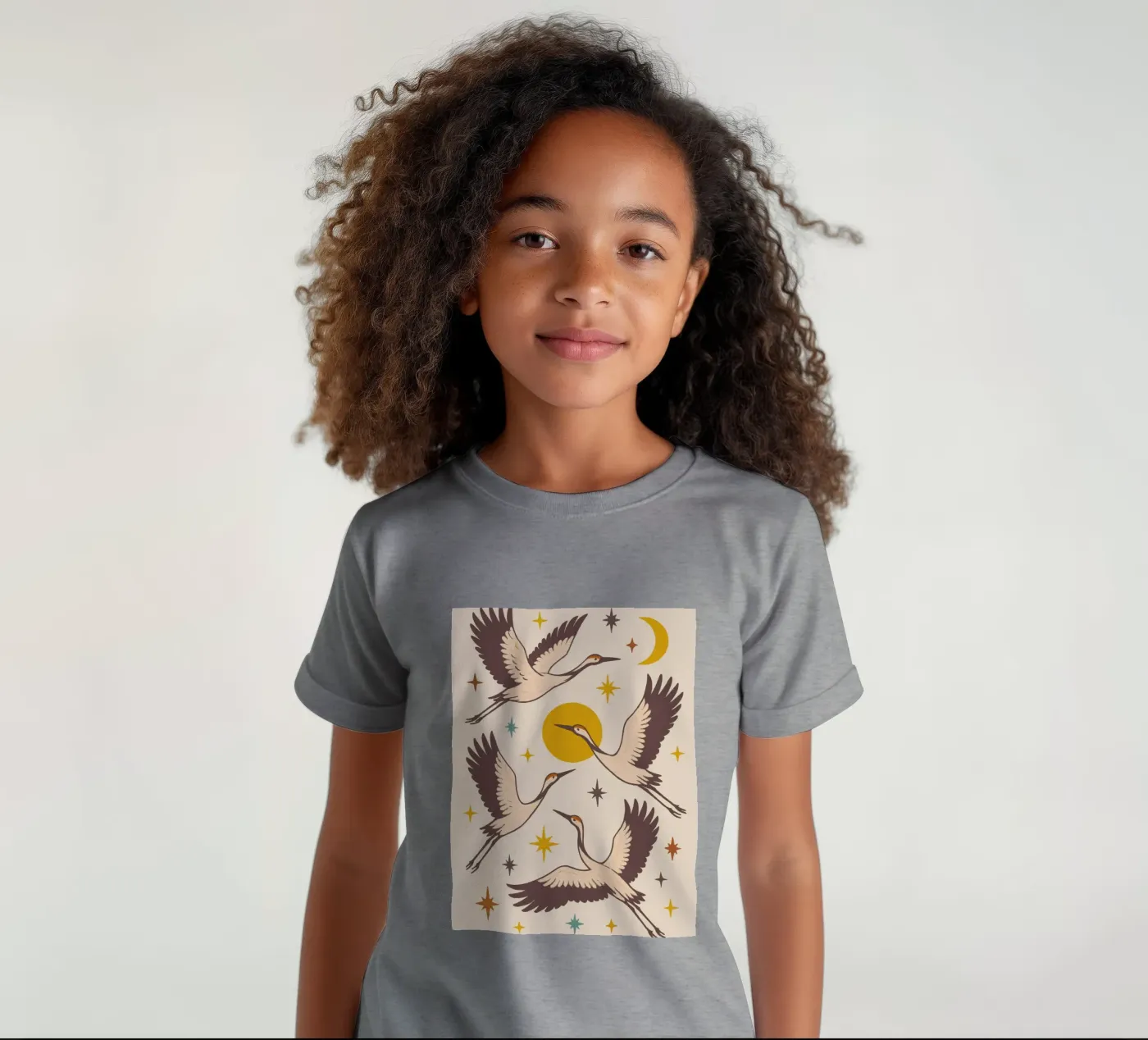 Crane`s Magic t-shirt bambini da treechild