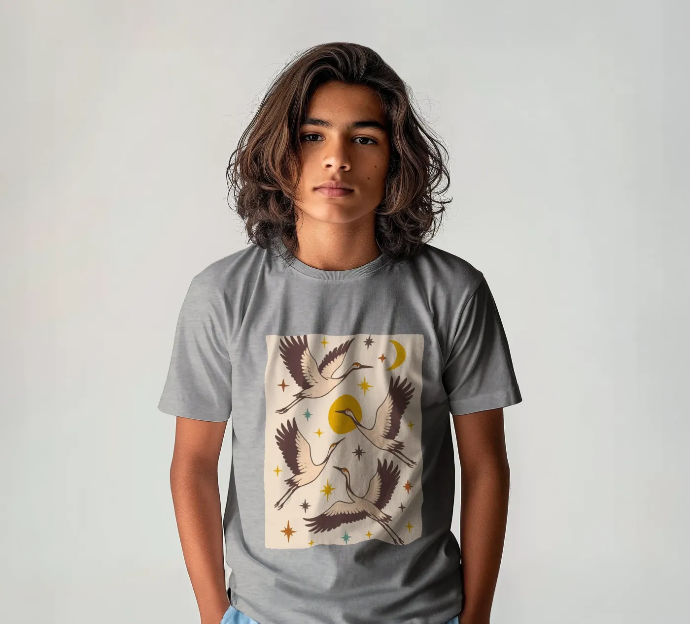 Crane`s Magic t-shirt bambini da treechild