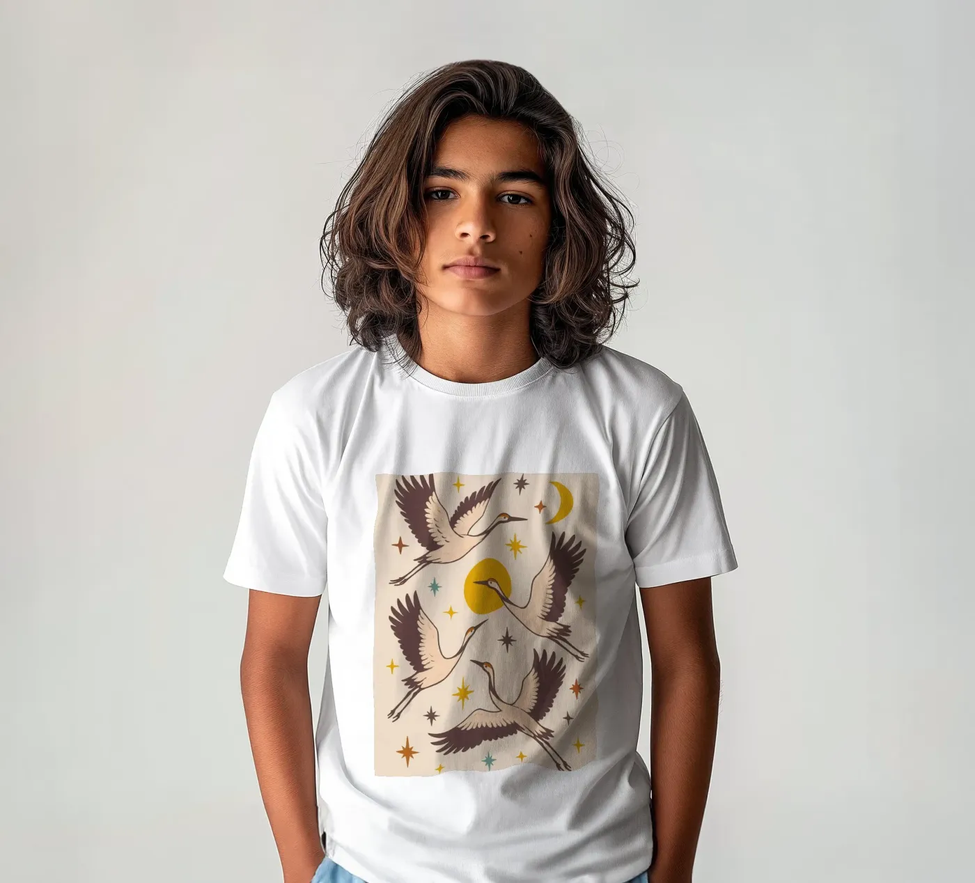 Crane`s Magic t-shirt bambini da treechild