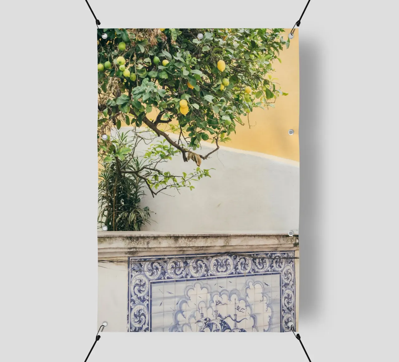 Lisbon Lemon Tree telo in pvc da patiphotography
