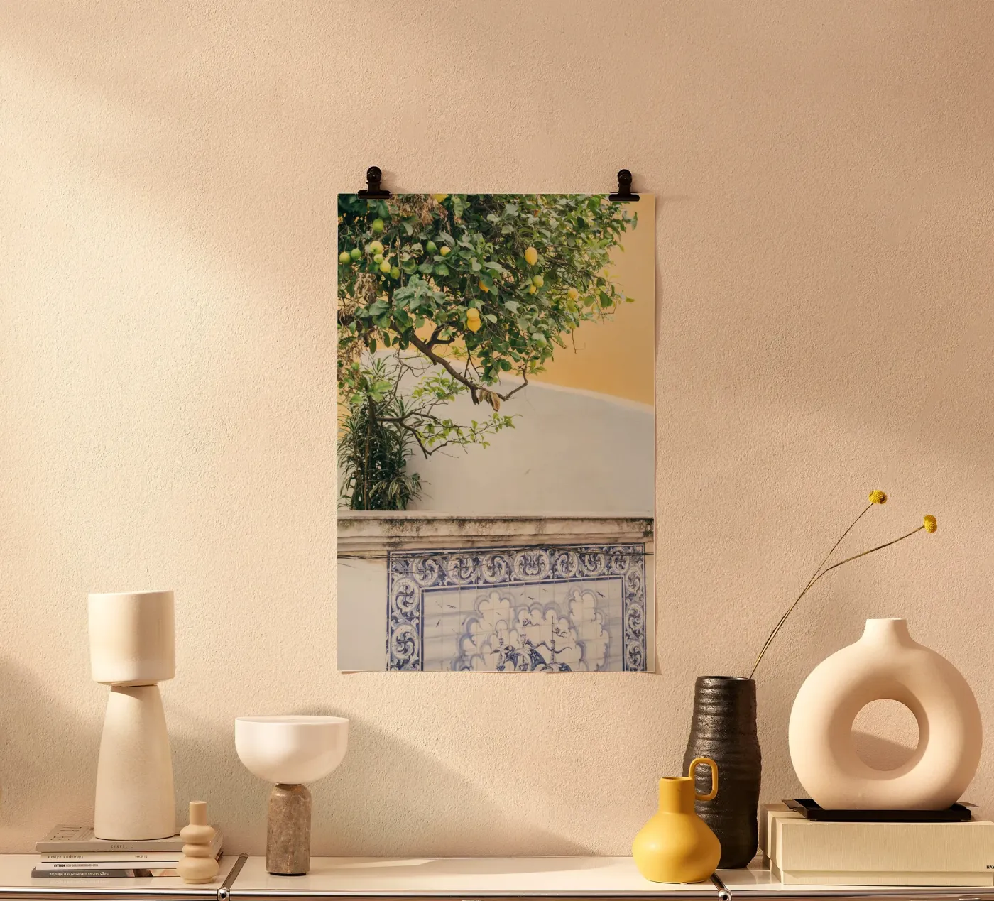 Lisbon Lemon Tree poster da patiphotography