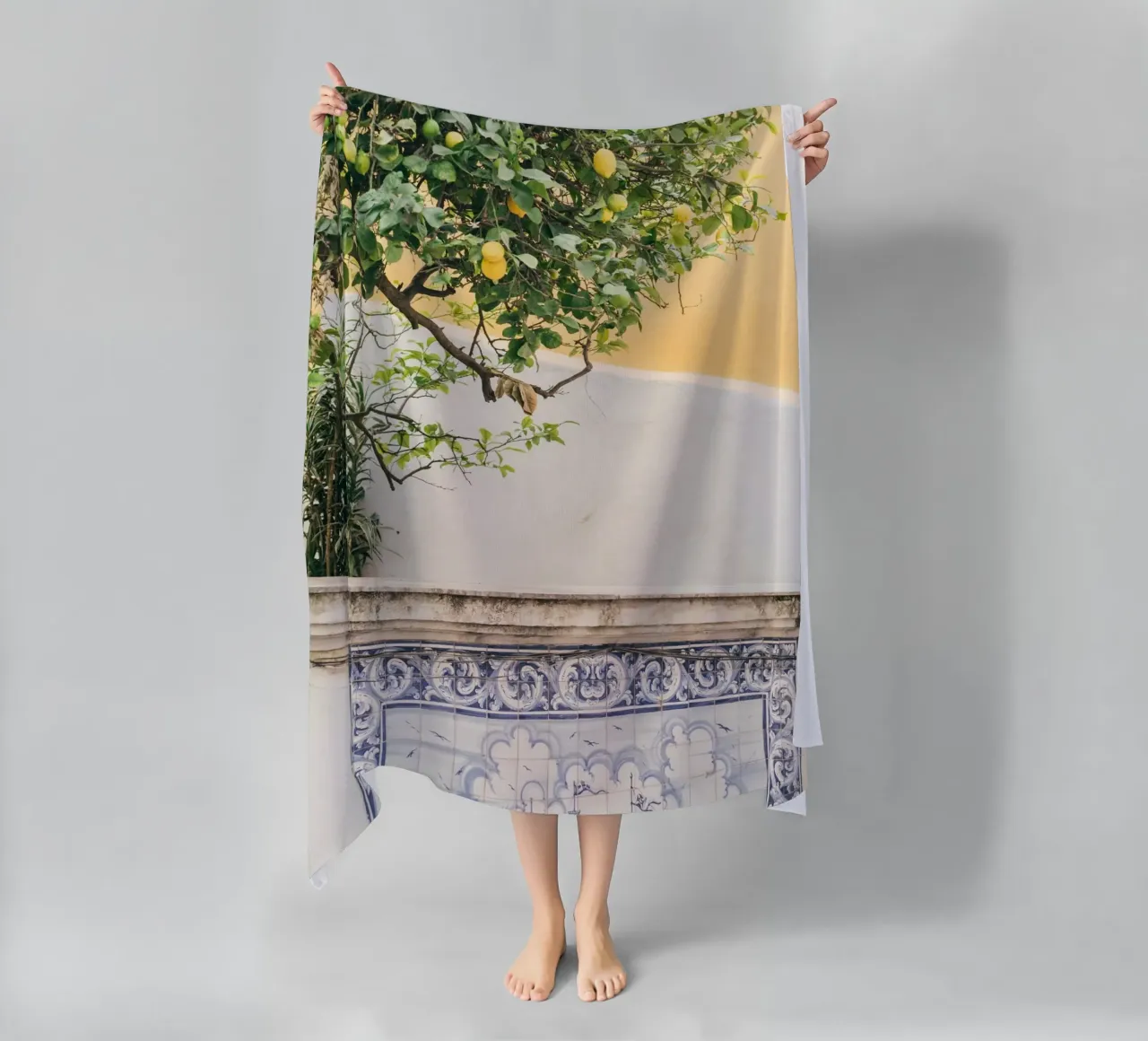 Lisbon Lemon Tree telo mare da patiphotography