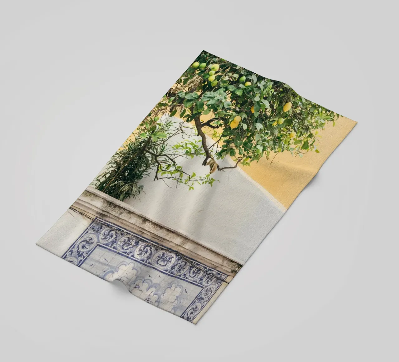 Lisbon Lemon Tree telo mare da patiphotography