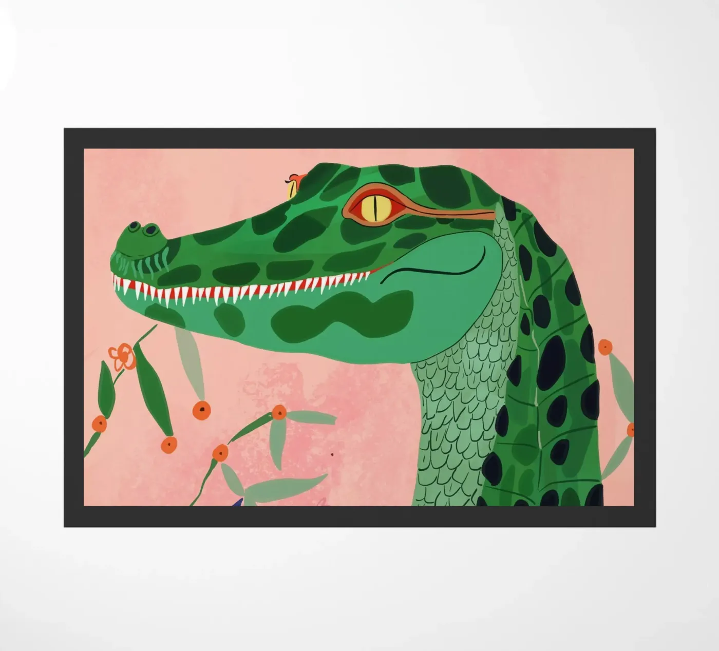 Krokodil deurmat van ArtsySesta
