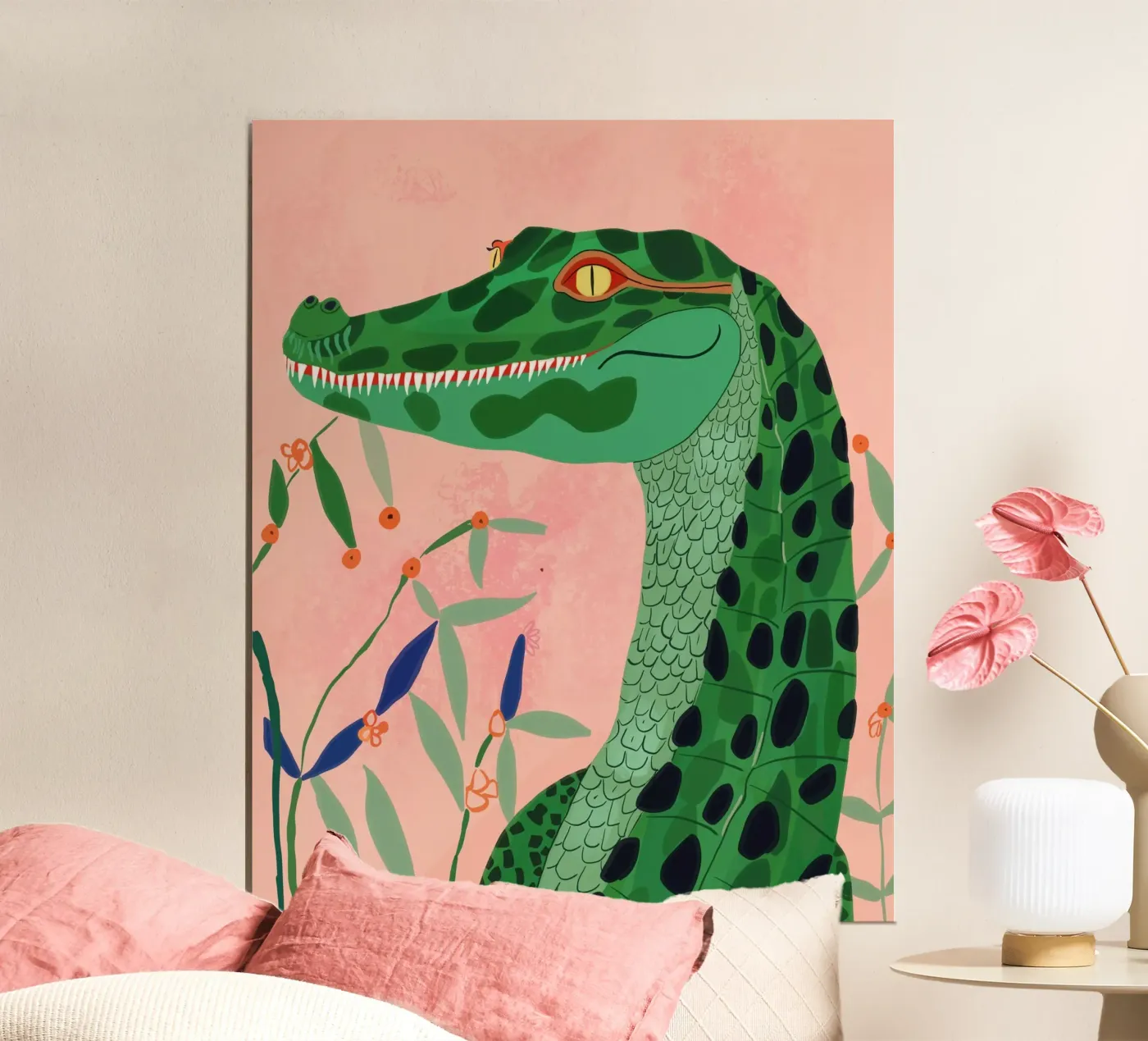 Krokodil poster van ArtsySesta