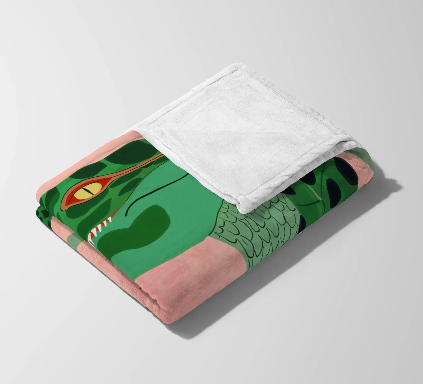 Krokodil fleecedeken van ArtsySesta