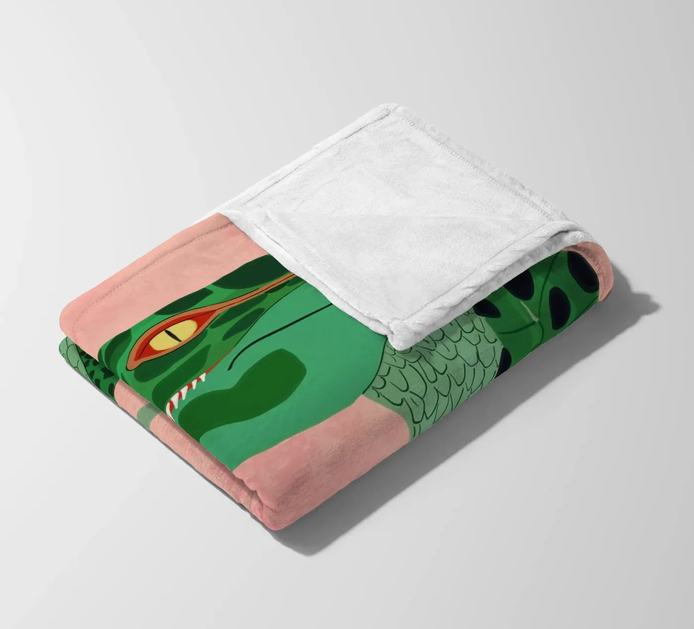 Krokodil fleecedeken van ArtsySesta