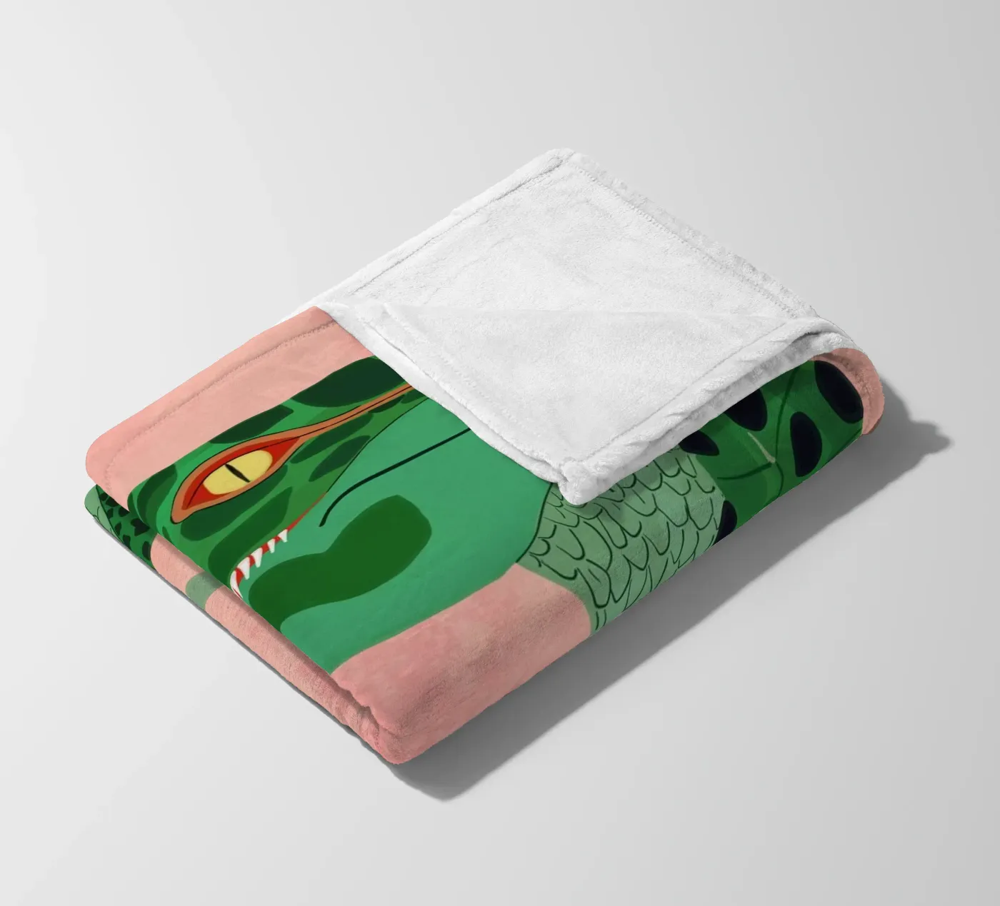 Krokodil fleecedeken van ArtsySesta
