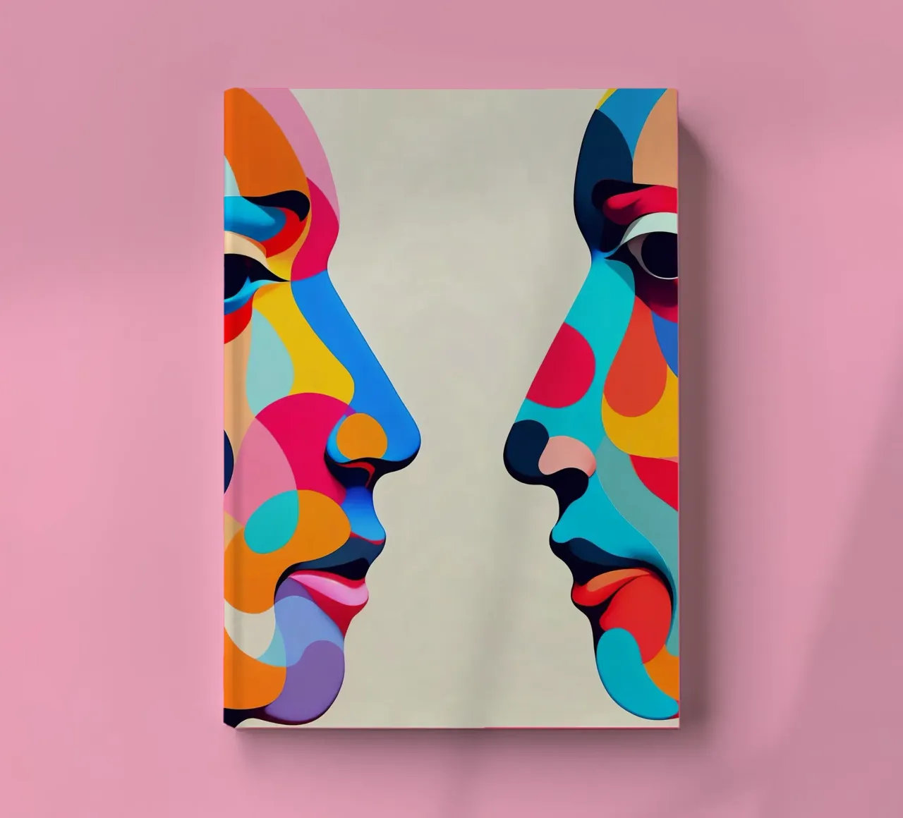 Mirror_image_colourful_1 notebook by AI-Portraits by LK