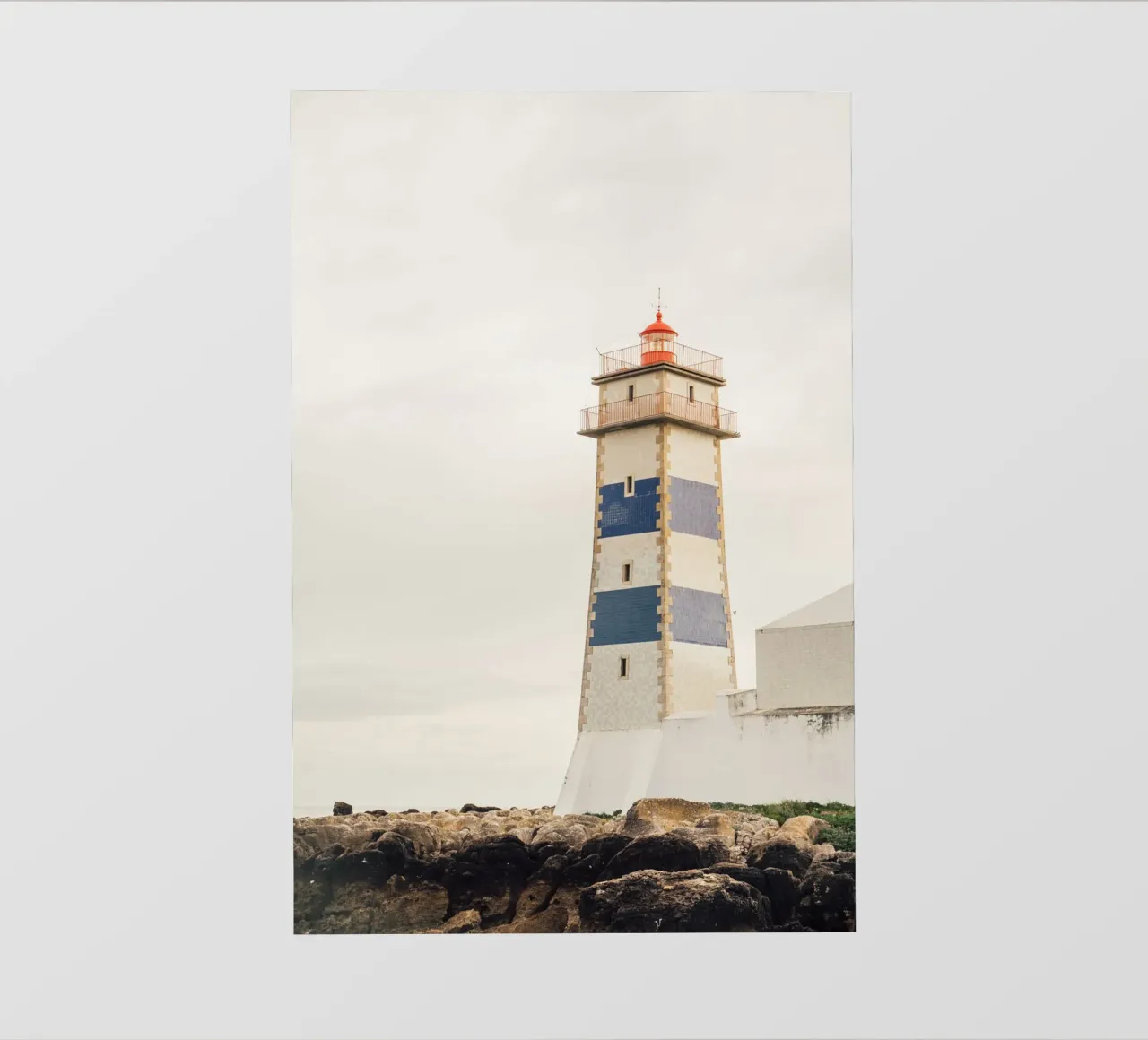 Nautical Portugal Lighthouse telo in pvc da patiphotography
